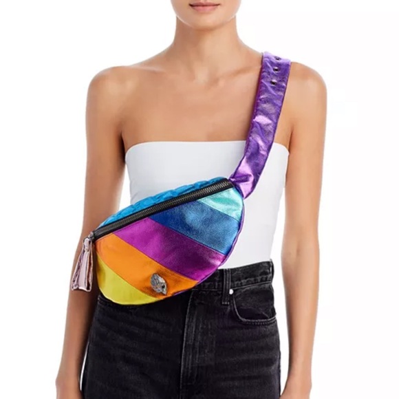 KURT GEIGER LONDON
Kensington Metallic Leather Belt Bag - Picture 5 of 12